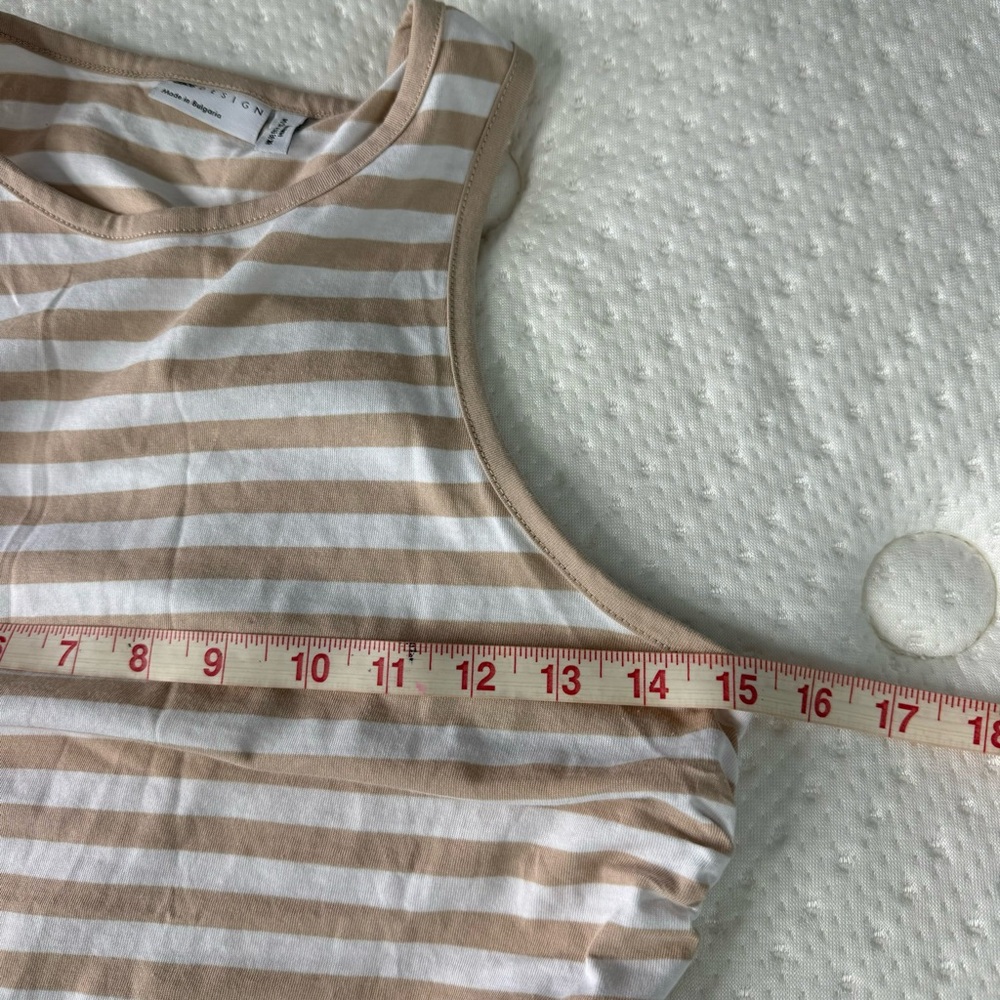 ASOS Maternity Ruched Striped Tank - Picture 8 of 10